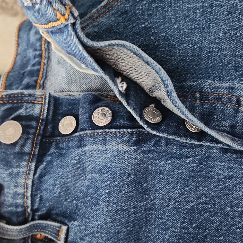 LEVI'S 501 VINTAGE JEANS SHORTS 💙 - Picture 7 of 14